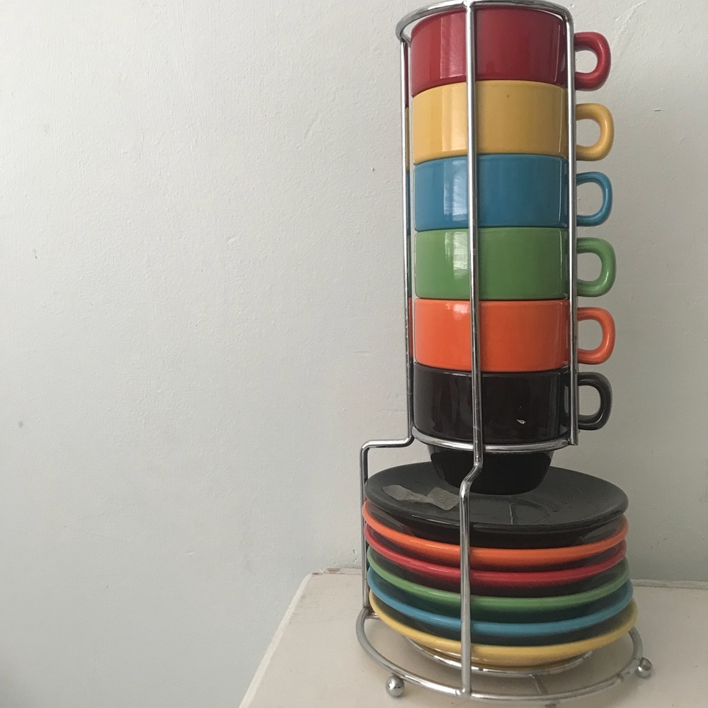Set of espresso mugs